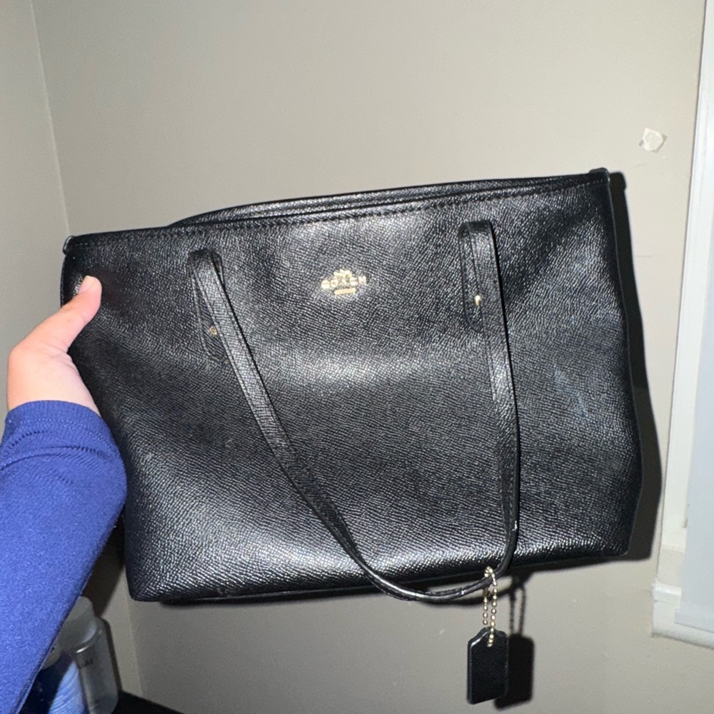 Coach Elegant Black Tote Bag